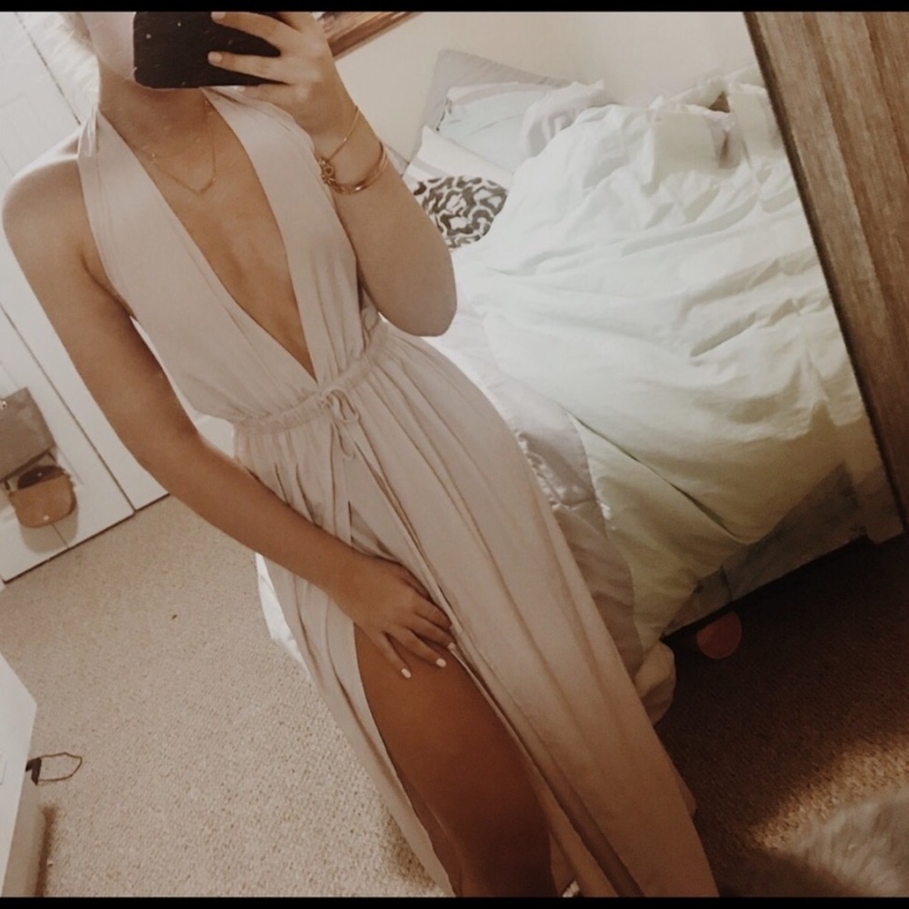 Revolve Light Pink Prom Dress